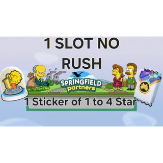 1 Slot Simpsons Partners Event No RUSH