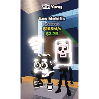 Steal a Brainrot - Los Mobilis Yin Yang $165M/s