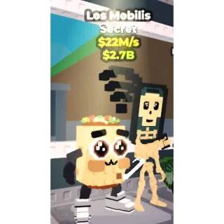 Steal a Brainrot - Los Mobilis $22M/s