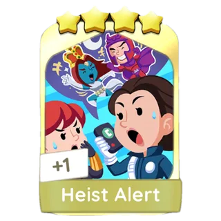 Heist Alert Golden Blitz Monopoly Go