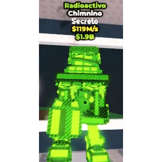 Steal a Brainrot - Chimnino Radioactivo $119M/s