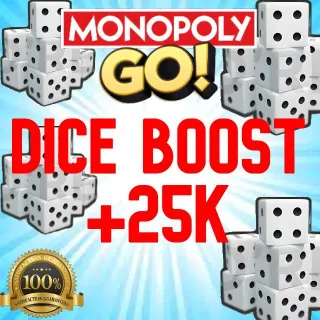 Dice Boost +25k