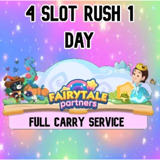 4 Slot Fairytale Partner Event RUSH 1 DAY