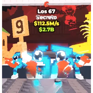 Steal a Brainrot - Los 67 $112.5M/s