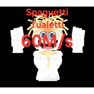 Steal a Brainrot - Spaguetti Tualetti $60M/s