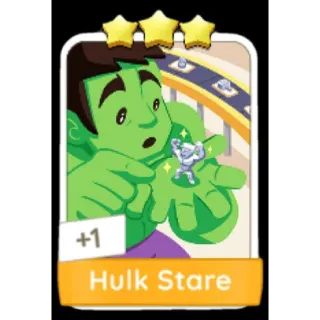 Hulk Stare Monopoly Go