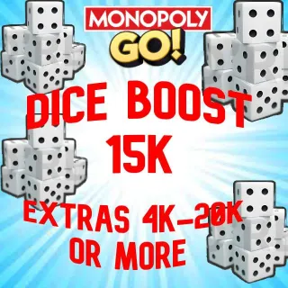 Dice Boost +15k