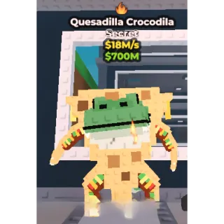 Steal a Brainrot - Quesadilla Crocodila $18M/s