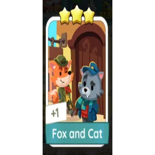 Fox and Cat - Monopoly Go