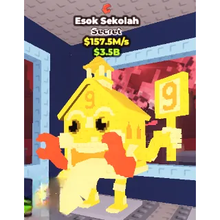 Steal a Brainrot - Esok Sekolah Gold $157.5M/s