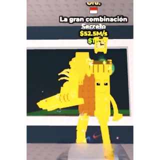 Steal a Brainrot - La grande Combinacion Gold $52.5M/s