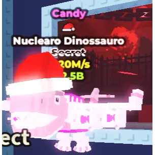 Steal a Brainrot - Nuclearo Dinossauro candy $120M/s