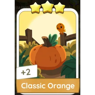 Classic Orange Monopoly Go