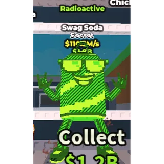 Steal a Brainrot - Swag Soda Radioactive $110M/s