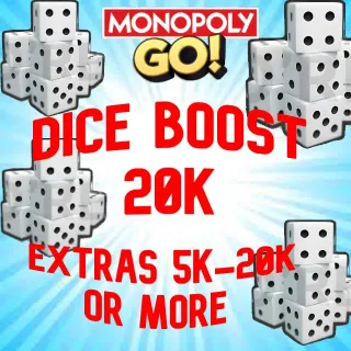 Dice Boost +20k