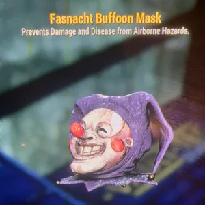 Fasnacht buffoon mask