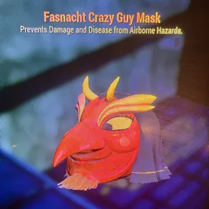 Fasnacht  Crazy Guy Mask