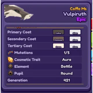 Dragon adventures 4× Vulpiruth Bundle