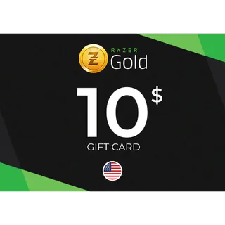 $10.00 US Razer Gold - Great Price!