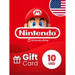(US) $10.00 Nintendo eShop - Great Price!