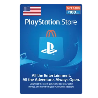 $100 PlayStation Store US - Great Price!