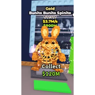 Gold Bunito Bunito Spinito
