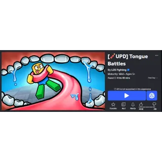 💥All💥👅Tongue Battles⚔️Gamepass Bundle📦