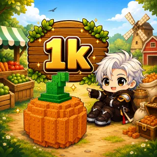 1k Atlantic Giant Pumpkin | Grow a Garden 2