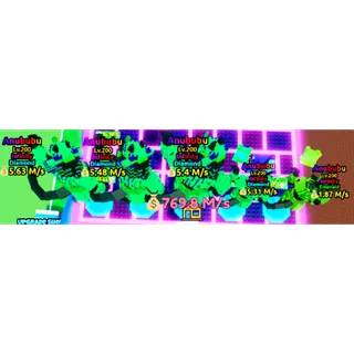 5x Diamond Anububu | Escape Tsunami For Brainrots