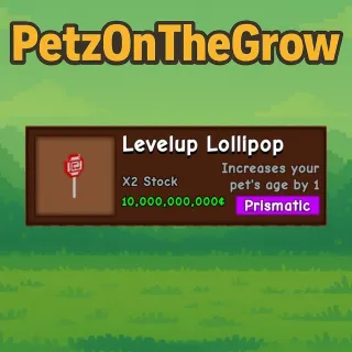 10x Levelup Lollipop | Grow A Garden