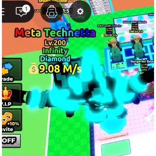 Meta Technetta Diamond | Escape Tsunami for Brainrots