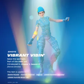 Vibrant Vibin Emote