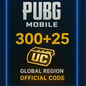 PUBG MOBILE 300+25UC