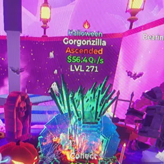 halloween gorgonzilla