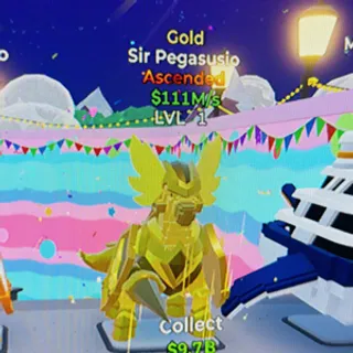 gold sir pegasusio