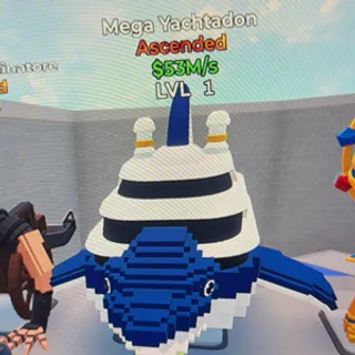 mega yachtadon go up