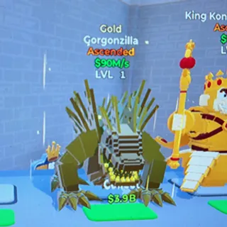 gold gorgonzilla go up