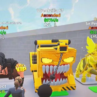 wreckzilla 67 go up