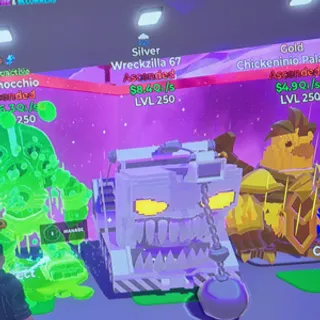 silver wreckzilla 67