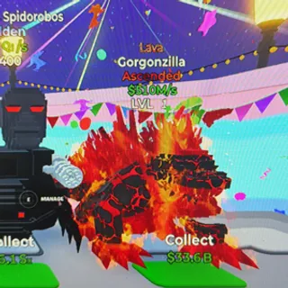 Gorgonzilla lava