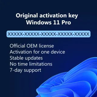 Windows 11 Pro Activation Key / Official License