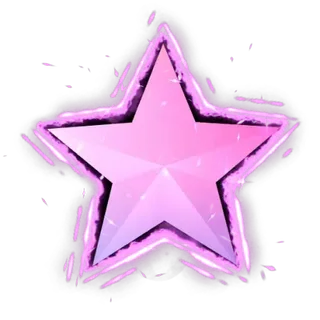 Pink Star Hoverboard - Baddies