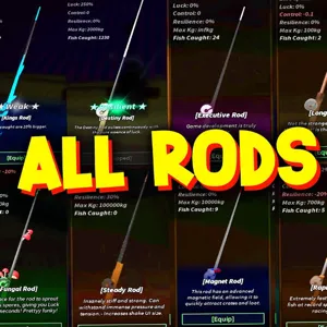 Fisch All Rods unlocked