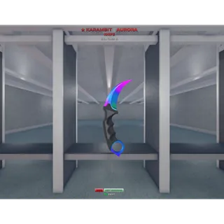 🔥FAST DELIVERY SNIPER DUELS AURORA KARAMBIT KNIFE MC