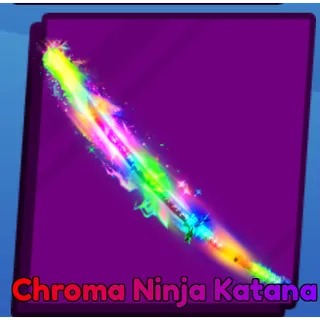 Chroma Ninja Katana