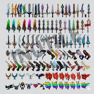 MM2 | Small Sets + Chroma Pets ( 108 Items )