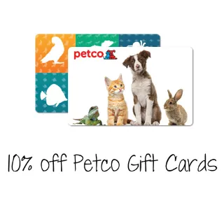 $10.00 Petco gift card + PDF file