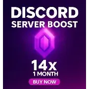 14 Boosts server discord 1 Month Full warranty