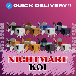 NIGHTMARE KOI x8 (50%++ PASIF)