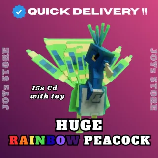 HUGE NIGHTMARE PEACOCK 50Kg++ (15S CD WITH TOY)